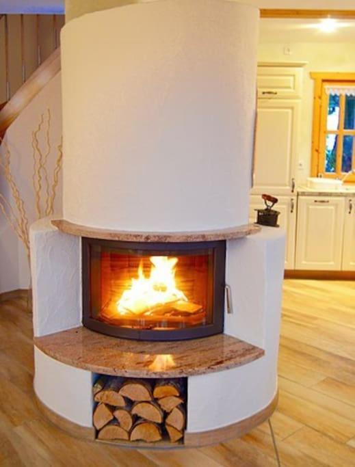 Ferienhaus Sonnenblick Entspannung Mit Sauna Kamin Und Balkon Sonneberg Exteriér fotografie