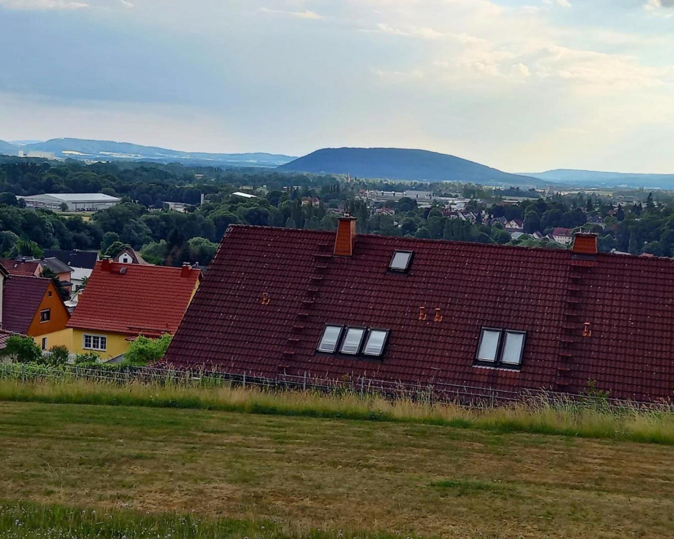 Ferienhaus Sonnenblick Entspannung Mit Sauna Kamin Und Balkon Sonneberg Exteriér fotografie